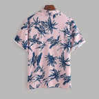 Men's Slim Fit Novelty Dress Shirt – Lightweight Polyester