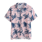 Men's Slim Fit Novelty Dress Shirt – Lightweight Polyester