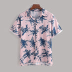 Men's Slim Fit Novelty Dress Shirt – Lightweight Polyester